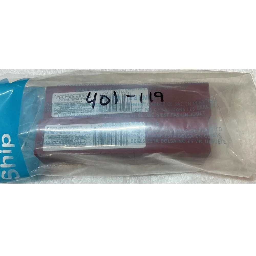 Maybelline SuperStay Vinyl Ink Liquid Lipstick 55 Royal 0.14 oz Lot of 2 New